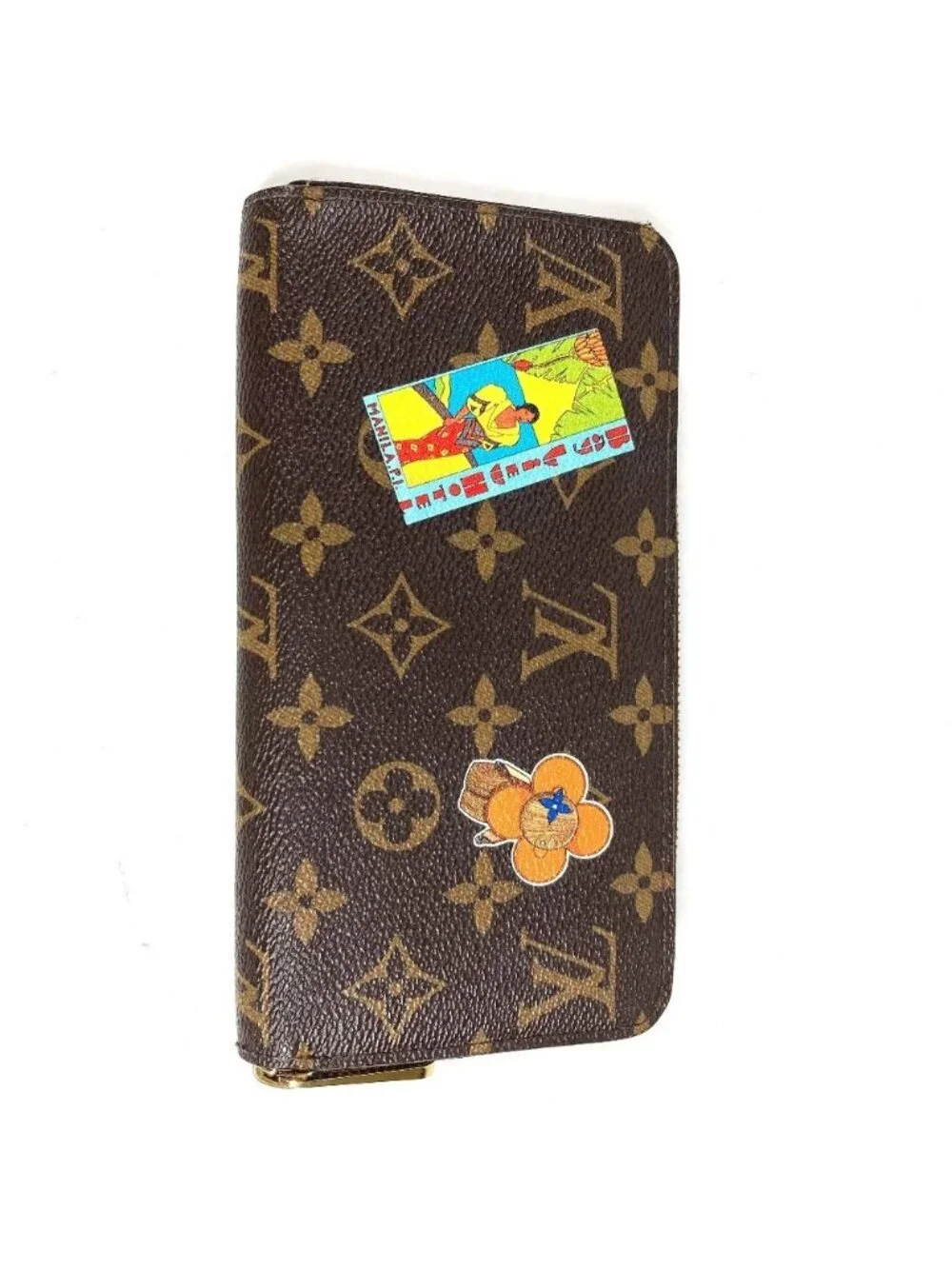 Louis Vuitton Wallet My LV World Tour Zippy Monogram Canvas Brown